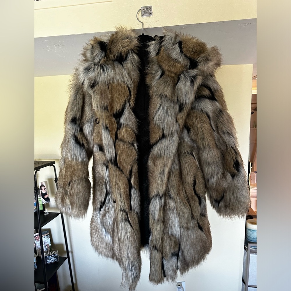 Faux Fur Coat